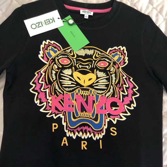 Kenzo Tops | Kenzo Sweatshirt | Poshmark